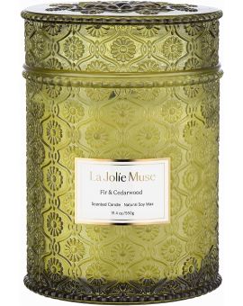 La Jolíe Muse Fir&Cedarwood luksusowa świeca14,5 cm