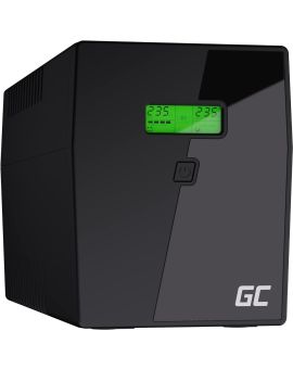 Green Cell Zasilacz Awaryjny UPS 2000VA 1400W Power Proof wyświetlacz LCD