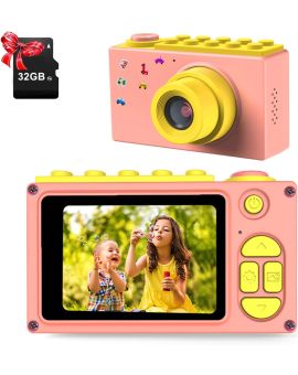 ZumYu Aparat fotograficzny kamera dla dzieci 24 MP FHD karta 32GB