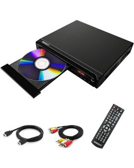 WISCENT WST977 Odtwarzacz DVD do TV z wyjściem HDMI / AV / USB Pilot