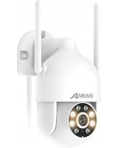 Zewnętrzna kamera bezpieczeństwa ANRAN z reflektorem i syreną WIFI P2