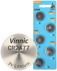 Vinnic Zestaw 5 baterii CR2477