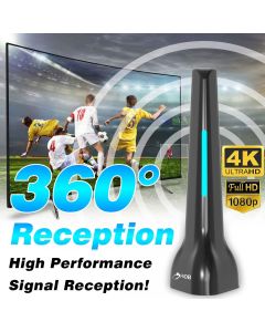  HIDB Antena telewizyjna 4k + wzmacniacz 1080P 75 OHM