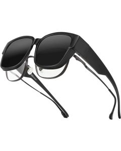 Bloomoak 3098 Spolaryzowane okulary Ochrona UV 400 dla osób w okularach