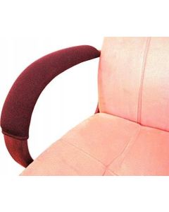 Wommty 2-pak brązowy pokrowce na podłokietniki ochraniacze na krzesło