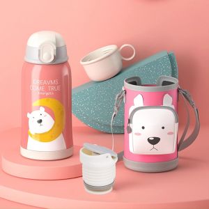 Butelka na napoje dla dzieci ze stali nierdzewnej 550 ml