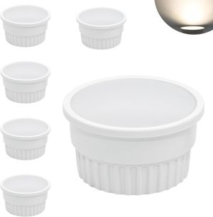 BOYIR Zestaw 6x Moduł LED 5 W neutralna biel 4000K 230V 500lm GU10
