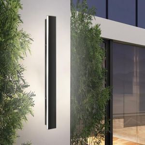 ZTWLEED Zewnętrzna lampa ścienna LED 25 W 115 cm 6000K